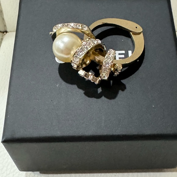 CHANEL Golden color ring Size 52 - Picture 9 of 16